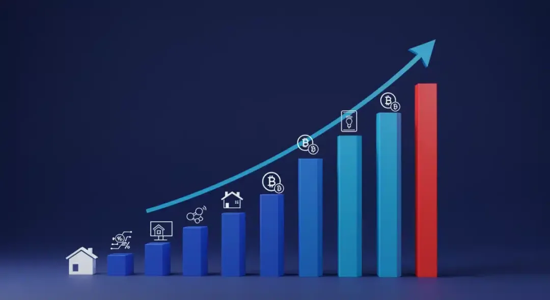 Proyección de transacciones inmobiliarias con criptomonedas en EE. UU.