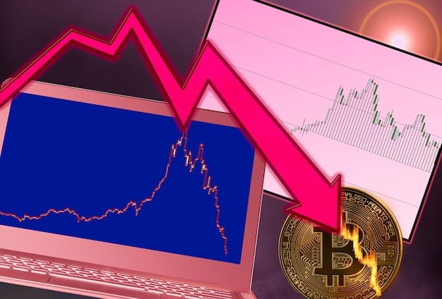 A graph showing the decline in trading volume for various altcoins over the past year, highlighting the significant drop in liquidity compared to Bitcoin and Ethereum.