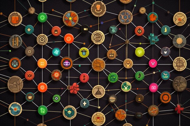 A visual representation of various altcoins with unique logos and functionalities, symbolizing the diversity and innovation within the altcoin market.