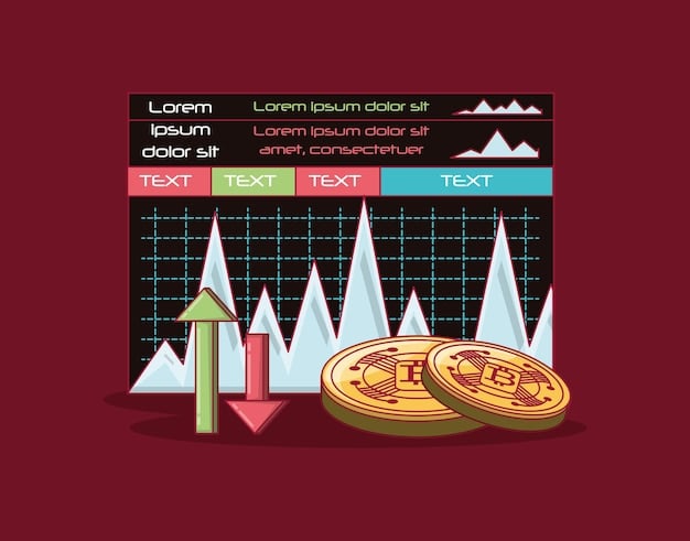 A detailed chart showcasing various fundamental metrics for assessing altcoin value, including market capitalization, trading volume, tokenomics, and developer activity.