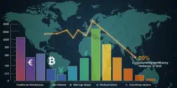 Comparativa de costos de remesas tradicionales vs. criptomonedas