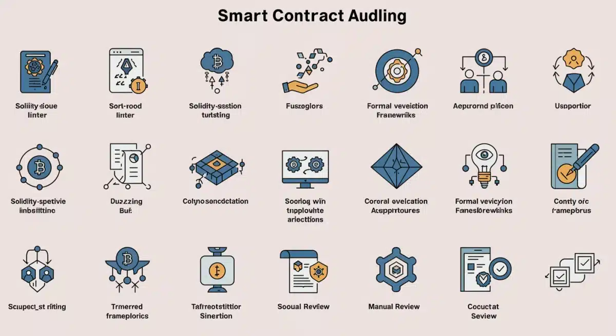 Herramientas y metodologías avanzadas para la auditoría de smart contracts y la detección de vulnerabilidades.