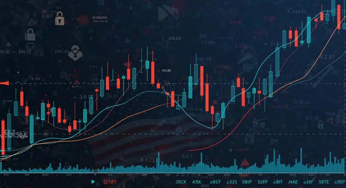Gráfico de profundidad de mercado mostrando órdenes de compra y venta en un exchange de criptomonedas.