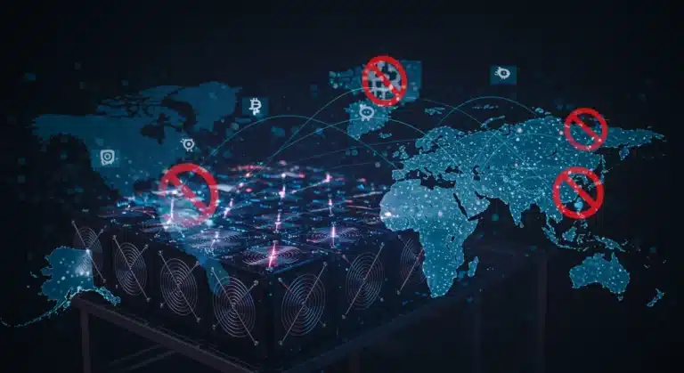 Impacto de la prohibición del minado Proof of Work en el hashrate global