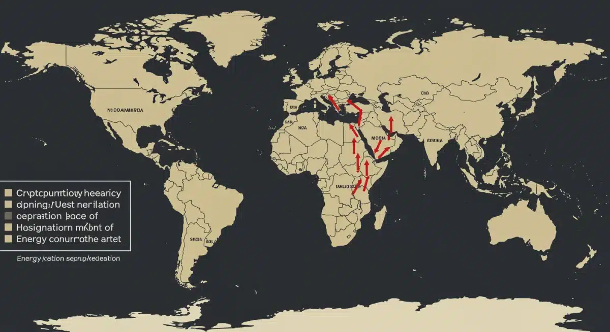 Reubicación de mineros tras prohibiciones en EE. UU.