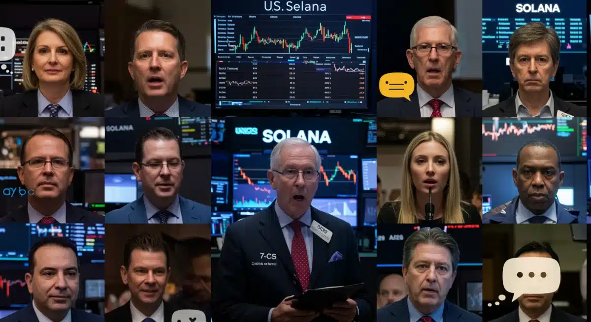 Sentimiento del mercado estadounidense hacia Solana: inversores y sus expectativas.