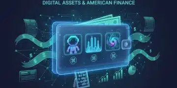 Estrategias de NFTs: Impacto Fiscal en EE. UU. Cartera digital con NFTs y elementos fiscales de Estados Unidos