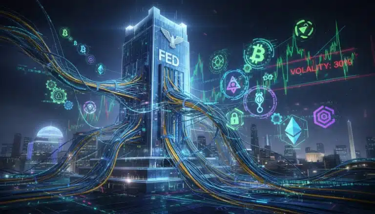 Impacto de las políticas de la Fed en la volatilidad del 30% en DeFi en Estados Unidos para 2026